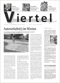 Die Viertel Nr. 13 - Ausgabe Juni/Juli 2010 Die Viertel Nr. 13 - Ausgabe Juni/Juli 2010